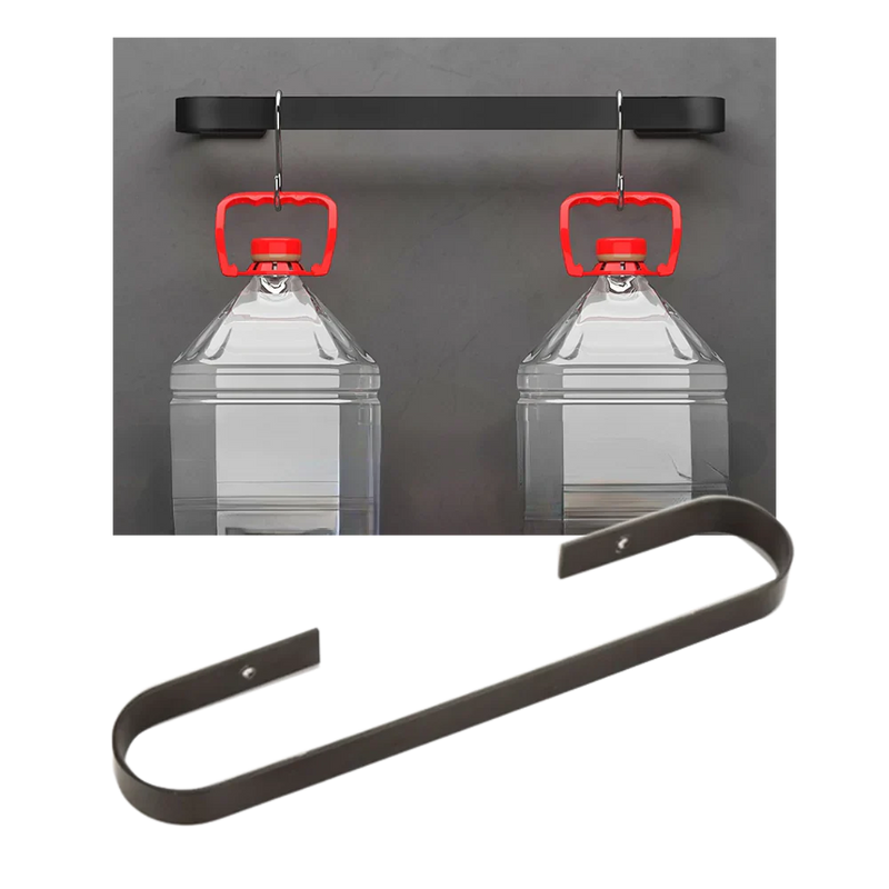 Aluminium Wall-Mounted Slipper Rack