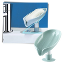 Leaf-Shaped Soap Holder with Drain