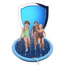 Water Spray Pool for Pets and Kids