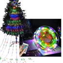 Christmas Tree Waterfall Fairy Lights