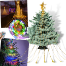 Christmas Tree Waterfall Fairy Lights