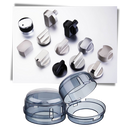 Set of Universal Kitchen Stove Knob Protectors