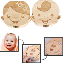 Wooden Baby Teeth Box