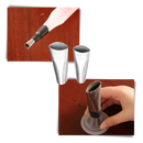 Stainless Steel Caulking Nozzle Set