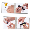 Stainless Steel Caulking Nozzle Set