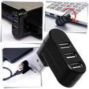 Multi-Port USB Rotating Adapter