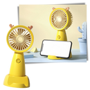 Mini USB Fan With Phone Holder