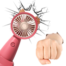 Mini USB Fan With Phone Holder