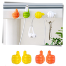 20-Pack Thumbs Up Wall Hooks