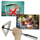 Steel Handheld Hollow Hoe