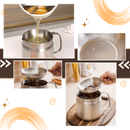 2-in-1 Stainless Steel Deep Frying Pot