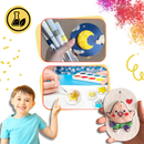 3D Foam Painting Paper