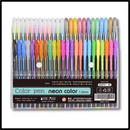 48-Color Glitter Gel Pens Set
