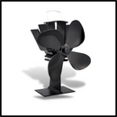 4-Blade Heat Powered Stove Fan for fireplaces