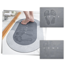 Extra absorbent non slip floor mat