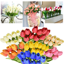 Artificial Tulip Flower (10 Pcs)