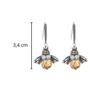 Bee shaped earrings