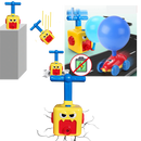 Balloon car toy launcher