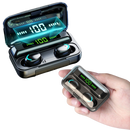 Bluetooth earphones with charging battery box