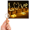 Bottle string LED light with cork (pack of 3)
