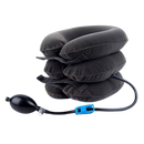 Cervical neck traction inflatable collar