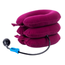 Cervical neck traction inflatable collar