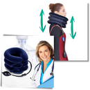 Cervical neck traction inflatable collar