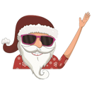 Christmas Windscreen Wiper Sticker