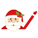 Christmas Windscreen Wiper Sticker