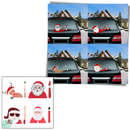 Christmas Windscreen Wiper Sticker