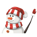 Christmas Windscreen Wiper Sticker