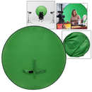 Collapsible Green Screen for Chair