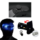 Luminous Glasses with Colourful LED Lights