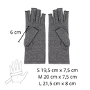 Compression joint pain relief gloves