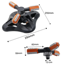 Adjustable 360° Sprinkler Device