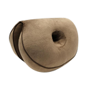 Dual buttock seat cushion