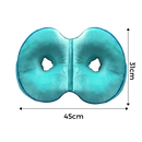 Dual buttock seat cushion