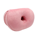 Dual buttock seat cushion