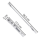 Telescopic magnetic LED flashlight