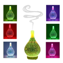 Essential Oil Diffuser Fireworks Pattern Vase Shape
