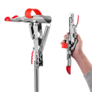 Fishing rod holder with springs