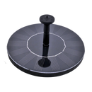 Floating solar water fountain