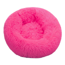 Fluffy Plush Donut Pet Bed