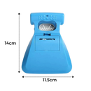 Foldable dog poop scoop with bag dispenser