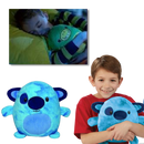 2 in 1 Foldable hoodie plush