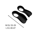 Orthopedic insoles for flat feet