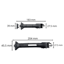 Multi-Material Caulking and Scraping Tool