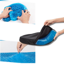 Gel seat cushion for pressure relief