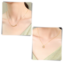 Four-Leaf Heart-Shaped Necklace