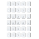 Pack of Adhesive Wall Hooks